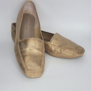 Donald J. Pliner Women's Gold Loafers